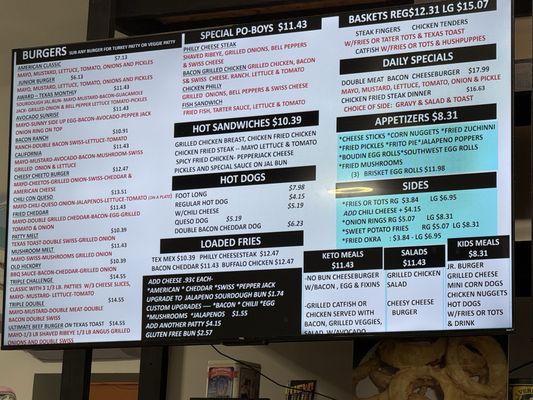 Menu photo 2 Burger Fresh & More Conroe, TX