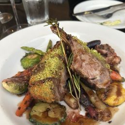 Grilled Rack of Lamb