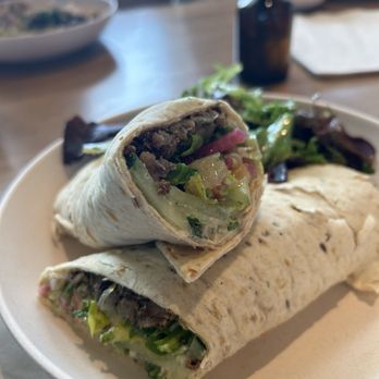 Flower Child - Black Bean Falafel wrap - Salad Near Me - Riverton, Utah Flower Child - Black Bean Falafel wrap - Salad Near Me - Riverton, Utah