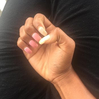 Chic Nails - I went back to get my nails fixed and after leaving this happens. I have a nail on the other hand that started chipping as well. - Nail Salons Near Me - Norfolk, Virginia Chic Nails - I went back to get my nails fixed and after leaving this happens. I have a nail on the other hand that started chipping as well. - Nail Salons Near Me - Norfolk, Virginia