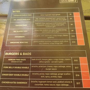 Kin & Folk - Happy hour menu - Asian Fusion Near Me - Penticton, British Columbia