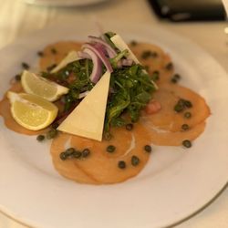 Villa Romana - Salmon Carpaccio