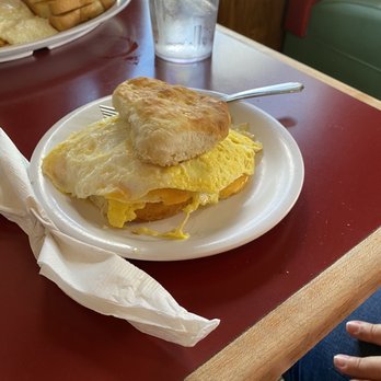 Egg Haven - Sausage egg and cheese on a biscuit - Breakfast & Brunch Near Me - Winter Haven, Florida Egg Haven - Sausage egg and cheese on a biscuit - Breakfast & Brunch Near Me - Winter Haven, Florida