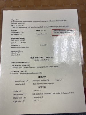 Menu photo 2 Countryside Cafe Mexia, TX