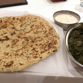 Chaat Bhavan - Dublin - Aloo palak and aloo paratha - Indian Near Me - Dublin, California