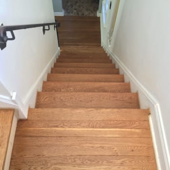 River Hardwood Floors - a view down the stairs - Flooring Near Me - Fairview Park, Ohio River Hardwood Floors - a view down the stairs - Flooring Near Me - Fairview Park, Ohio