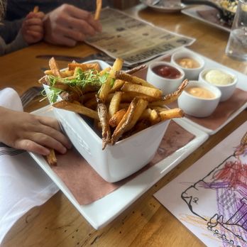 Cowboy Butter - Fries with 4 dipping sauces - Bars Near Me - New Milford, Connecticut