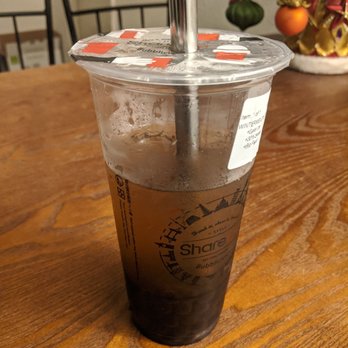 Sharetea - Wintermelon tea with less ice, 30% sweetness, and big pearls - Bubble Tea Near Me - Los Angeles, California Sharetea - Wintermelon tea with less ice, 30% sweetness, and big pearls - Bubble Tea Near Me - Los Angeles, California