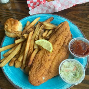 Frying Pan - fish and chips - Seafood Near Me - Southport, North Carolina
