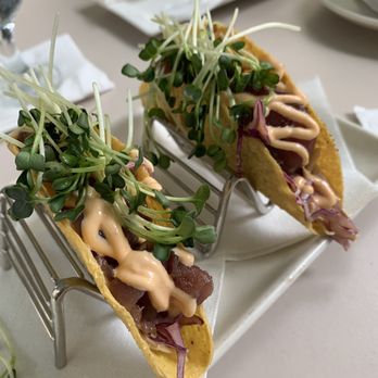 Cafe Julia - Poke Tacos - Cafes Near Me - Honolulu, Hawaii