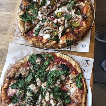 Blaze Pizza - Original dough (bottom/recommend for individual) and High rise dough (top/recommend for sharing) - Pizza Near Me - Fresh Meadows, New York Blaze Pizza - Original dough (bottom/recommend for individual) and High rise dough (top/recommend for sharing) - Pizza Near Me - Fresh Meadows, New York