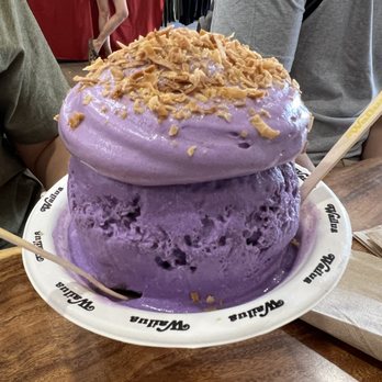 Wailua Shave Ice - Da Ube One - Shaved Ice Near Me - Kapaa, Hawaii Wailua Shave Ice - Da Ube One - Shaved Ice Near Me - Kapaa, Hawaii
