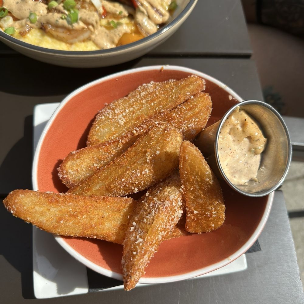 The Stubborn Mule - Truffle Potato Wedges - New American Near Me - Orlando, Florida The Stubborn Mule - Truffle Potato Wedges - New American Near Me - Orlando, Florida