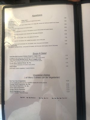 Menu photo 1 Thai Palace Sevierville, TN