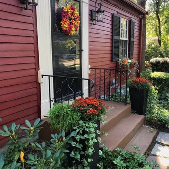 Simply Done - My front door, flanked by gorgeous autumn planters! - Home Organization Near Me