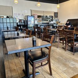 Hotaru - Very nice interior. Just opened for the day.
