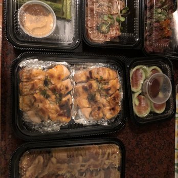 Kama Sushi - this is what $125 worth of cold food that took almost two hours to arrive looks like. - Sushi Bars Near Me - San Francisco, California Kama Sushi - this is what $125 worth of cold food that took almost two hours to arrive looks like. - Sushi Bars Near Me - San Francisco, California