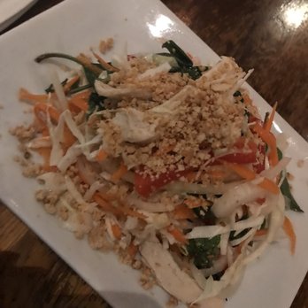 The Elephant Walk - Cabbage , carrot, onion and grilled chicken salad finished with peanuts. Crazy good. - Cambodian Near Me - Boston, Massachusetts The Elephant Walk - Cabbage , carrot, onion and grilled chicken salad finished with peanuts. Crazy good. - Cambodian Near Me - Boston, Massachusetts