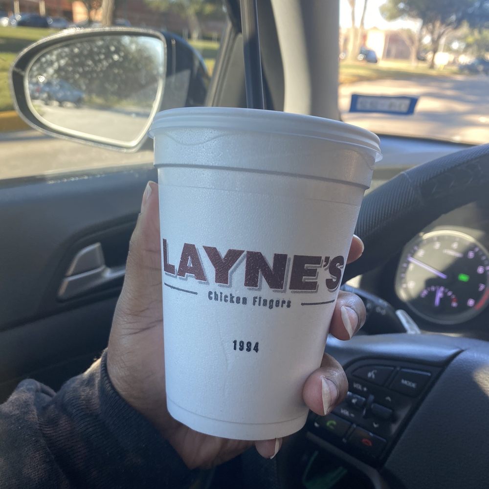 Layne's Chicken Fingers - Strawberry Milkshake (5/5) - Fast Food Near Me - Katy, Texas