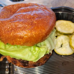 Solid burger