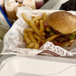 Make No Sense - Our world famous Make No Sense Burger.