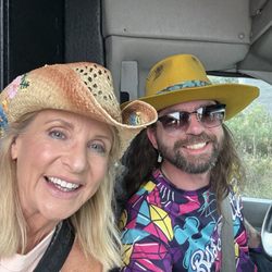 Bus Party Colorado - Got a pic with our bus driver ERIC who was soooo cool! Request him if you can! He was awesome! Made the experience so fun!