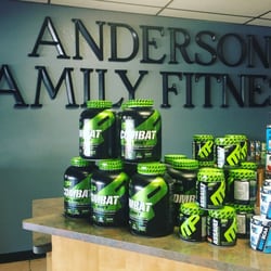 Anderson Family Fitness - Great Selection of supplements!