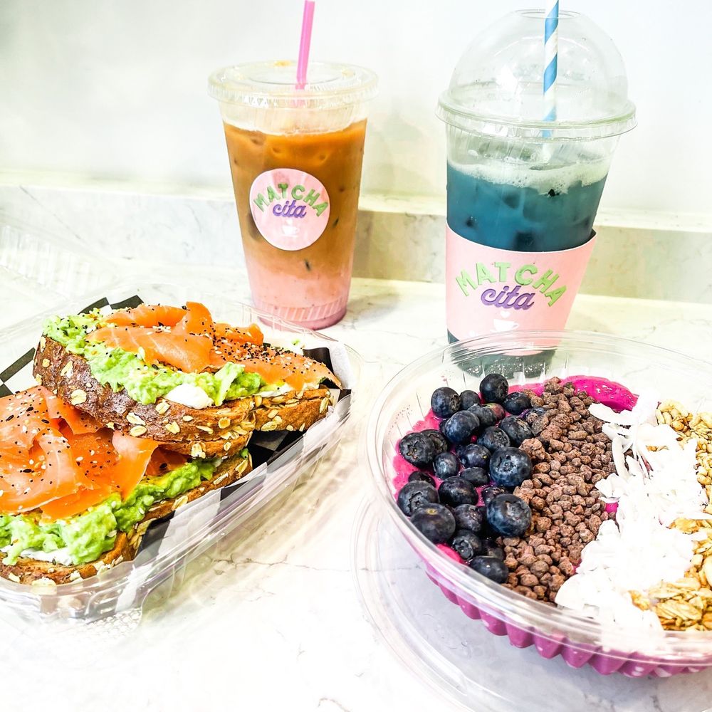 Matcha Cita - Avocado Lox Toast, Pink Pitaya Smoothie, Bluetiful Latte, Pink Seniorita Latte - Coffee & Tea Near Me - Chicago, Illinois Matcha Cita - Avocado Lox Toast, Pink Pitaya Smoothie, Bluetiful Latte, Pink Seniorita Latte - Coffee & Tea Near Me - Chicago, Illinois