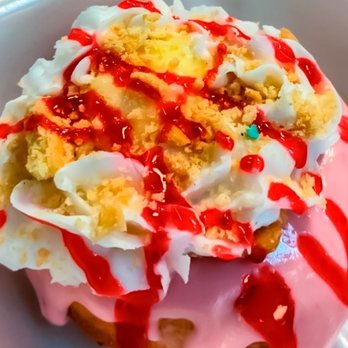 Desert Donuts - Strawberry Cheesecake Happy. Discover how you happy with holes in the middle. - Donuts Near Me - Phoenix, Arizona Desert Donuts - Strawberry Cheesecake Happy. Discover how you happy with holes in the middle. - Donuts Near Me - Phoenix, Arizona