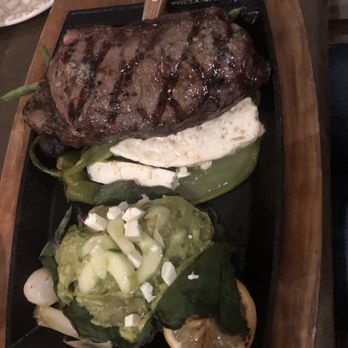 Flor De Maiz - New York steak. Medium Very flavorful and juicey - Cocktail Bars Near Me - Santa Barbara, California Flor De Maiz - New York steak. Medium Very flavorful and juicey - Cocktail Bars Near Me - Santa Barbara, California