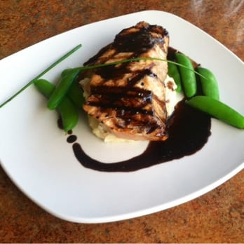 Bluefront Cafe - Grilled salmon. - Cafes Near Me - Sturgeon Bay, Wisconsin Bluefront Cafe - Grilled salmon. - Cafes Near Me - Sturgeon Bay, Wisconsin
