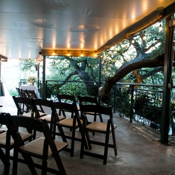 Olive & June - Third floor event area set up for wedding ceremony - Italian Near Me - Austin, Texas Olive & June - Third floor event area set up for wedding ceremony - Italian Near Me - Austin, Texas