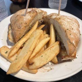 Dova Cafe - Garlic Steak panini - Coffee & Tea Near Me - Ontario, California Dova Cafe - Garlic Steak panini - Coffee & Tea Near Me - Ontario, California