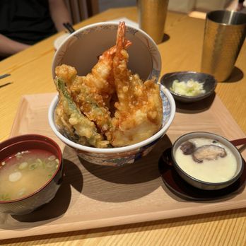 Tendon Kohaku - kohaku tendon set - Japanese Near Me - Bellevue, Washington Tendon Kohaku - kohaku tendon set - Japanese Near Me - Bellevue, Washington