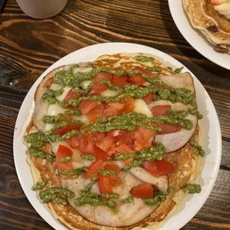 Turkey Pesto Pancake