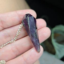Dragonstar Books and Gifts - Amethyst pendulum