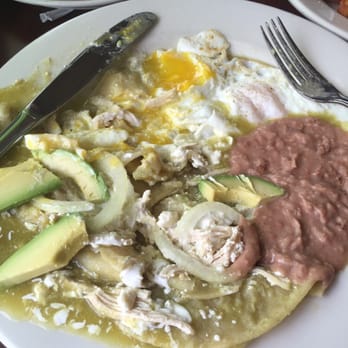 Angela's Cafe - Eagle Hill - Chilaquiles Verde - Mexican Near Me - Boston, Massachusetts