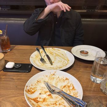 SALT - Correction, scallops for him gnocchi for us - New American Near Me - Boulder, Colorado