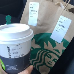 When Starbucks has their act together... This is service!