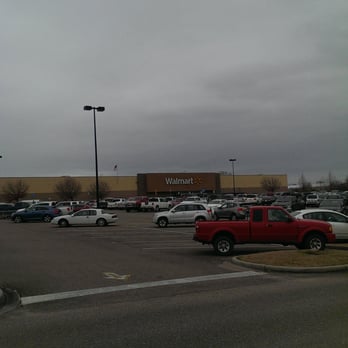 Walmart Supercenter - a red truck in a parking lot - Department Stores Near Me - Wiggins, Mississippi