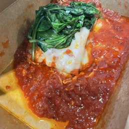 Lasagna with spinach Lasagna with spinach