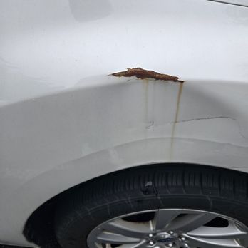 Dent Man - Before Fender - Mobile Dent Repair Near Me Dent Man - Before Fender - Mobile Dent Repair Near Me