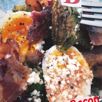 Sola Coffee Cafe - Brussel and bacon bowl! Absolutely delicious! - Coffee & Tea Near Me - Raleigh, North Carolina