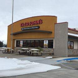 Taco John's - Front and side view of restaurant