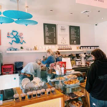 Dart Coffee Co - Pastries, menus, and the bar. - Coffee Roasteries Near Me - Santa Barbara, California