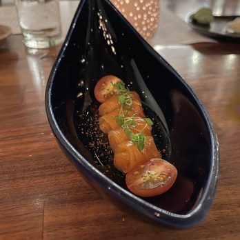 MF Sushi - Truffle Aioli Salmon - Sushi Bars Near Me - Houston, Texas