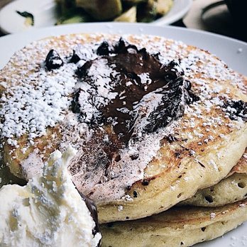 Milkweed - Chocolate Chip Pancakes - New American Near Me - Boston, Massachusetts Milkweed - Chocolate Chip Pancakes - New American Near Me - Boston, Massachusetts