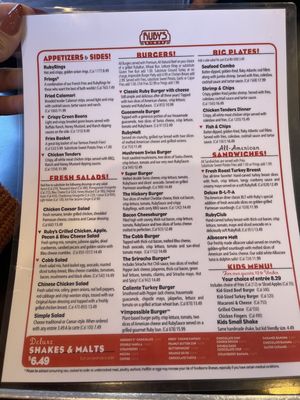 Menu photo 3 Ruby's Diner Food Truck Commerce, CA Menu photo 3 Ruby's Diner Food Truck Commerce, CA