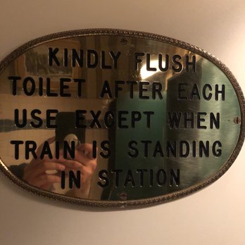 Pacific Dining Car - Funny sign in restroom! - Steakhouses Near Me - Los Angeles, California Pacific Dining Car - Funny sign in restroom! - Steakhouses Near Me - Los Angeles, California