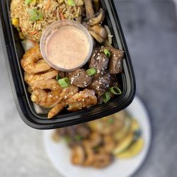 Pure Fit Meal Prep - Hibachi Steak and Shrimp